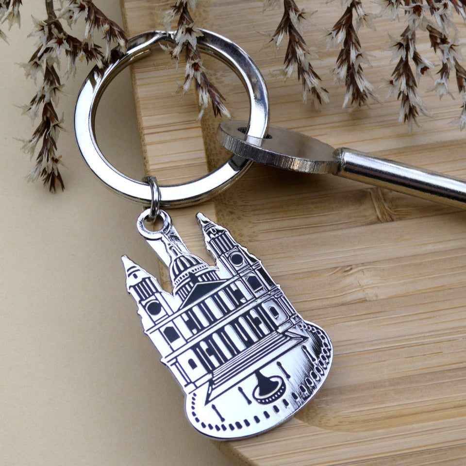 St Paul's West Front Keyring