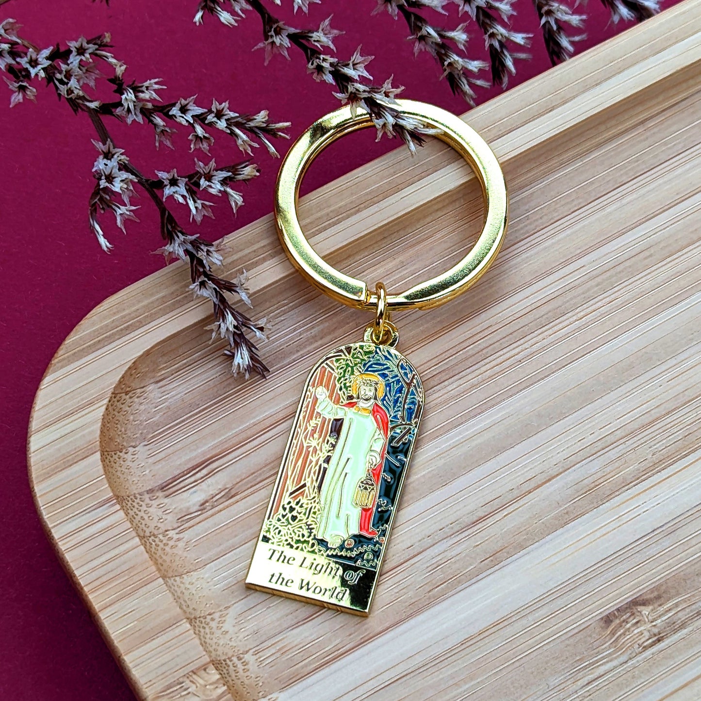 Light of The World Keyring