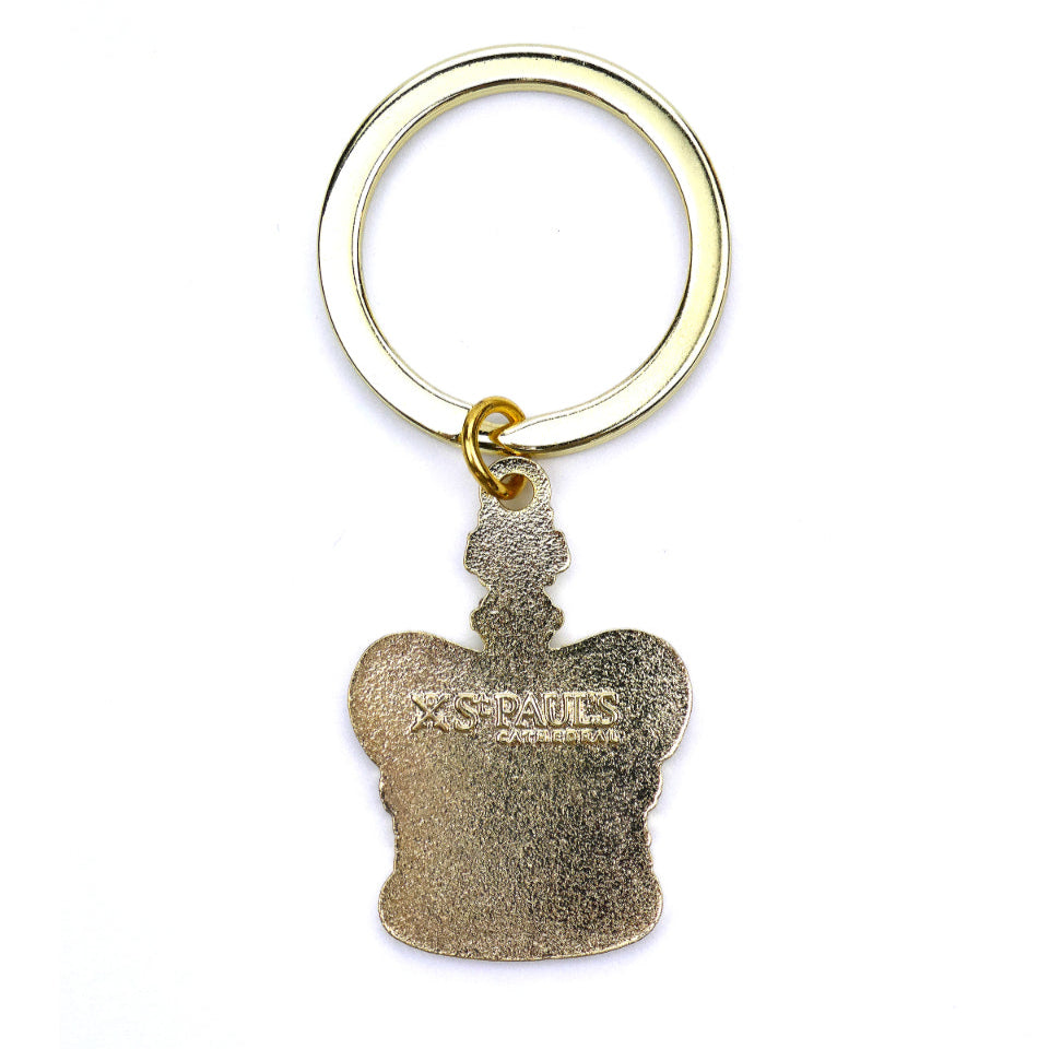 2D Crown Keyring