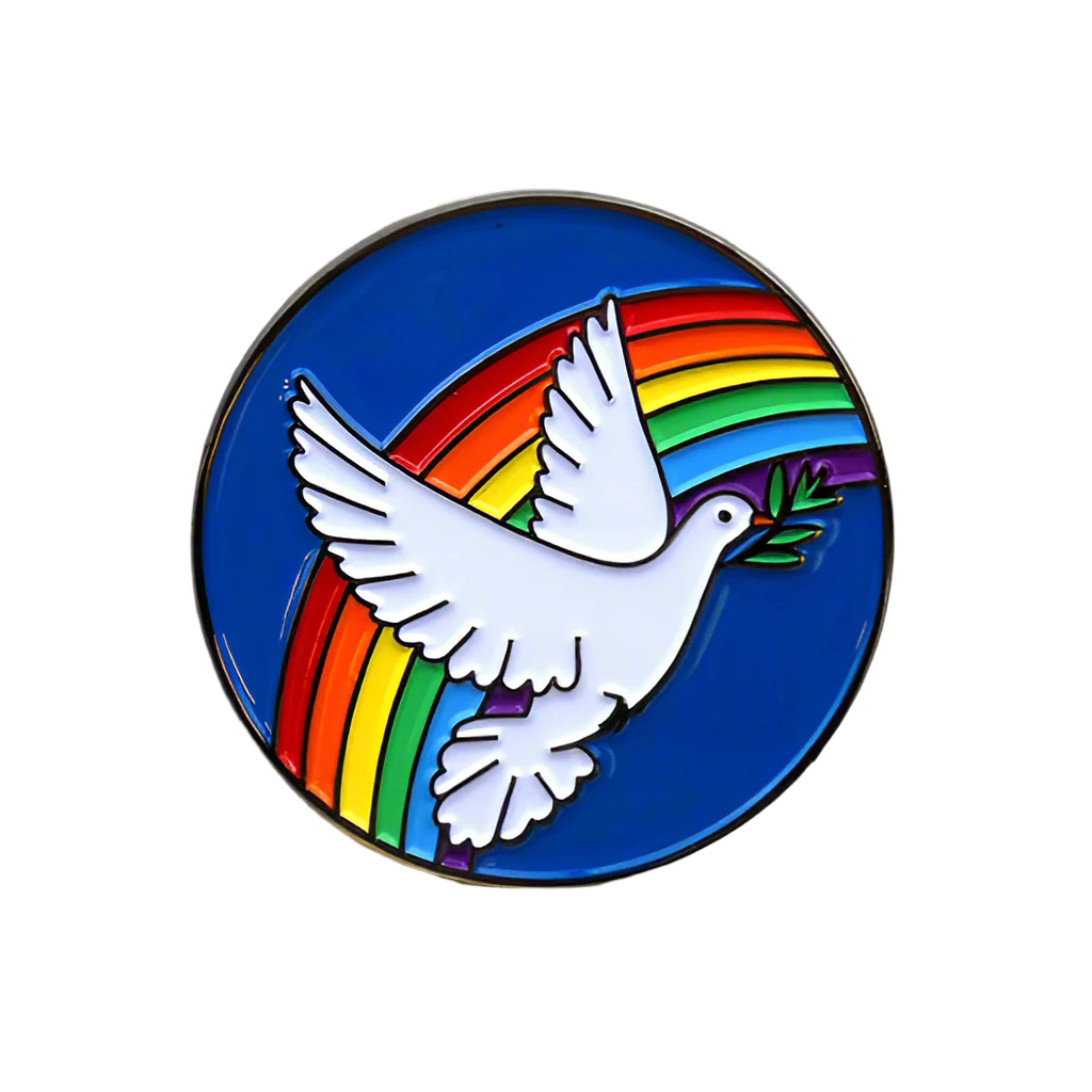 Dove Rainbow Magnet
