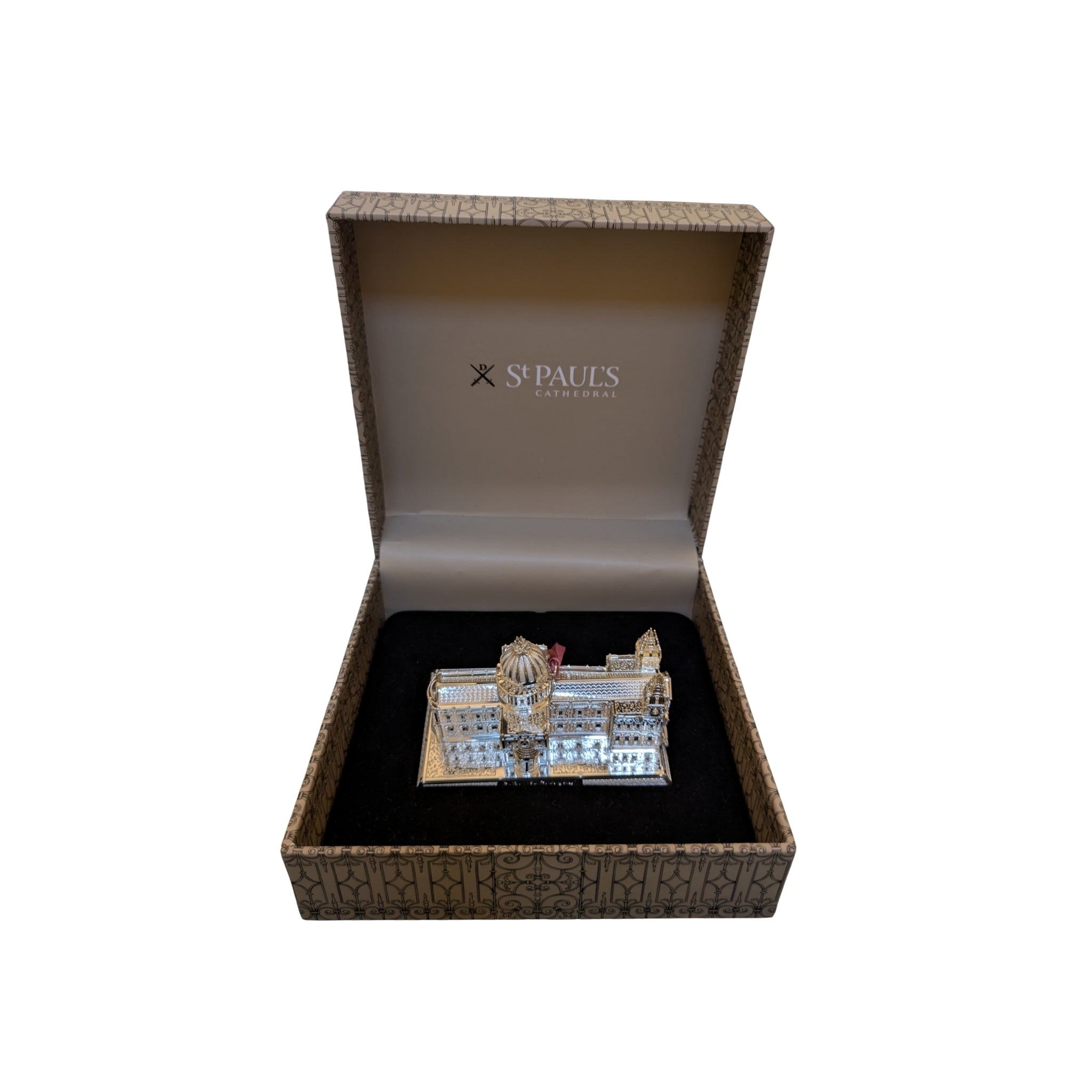 St Paul's Cathedral 3D Silver-Plated Decoration – Gift Box Edition