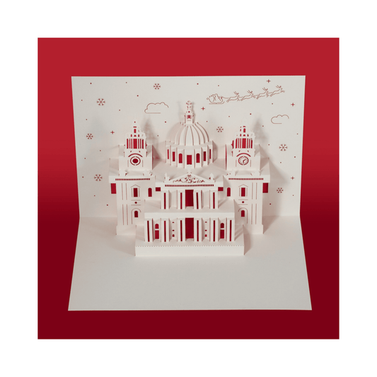 St Paul’s Cathedral 3D Pop-Up Christmas Card