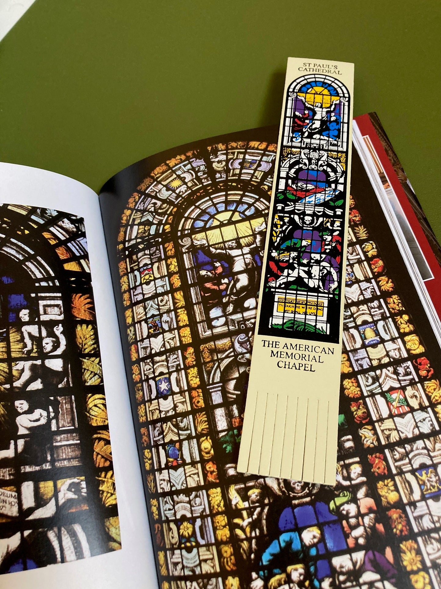 St Paul's Cathedral - AMC Stained Glass Bookmark