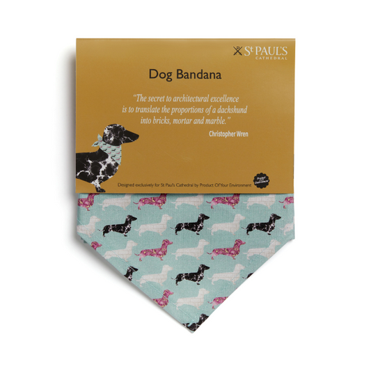 Wren Quote Dachshund Dog Bandana