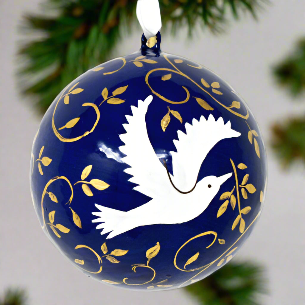 Kashmir Bauble - Dove Design