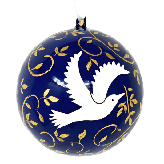 Kashmir Bauble - Dove Design