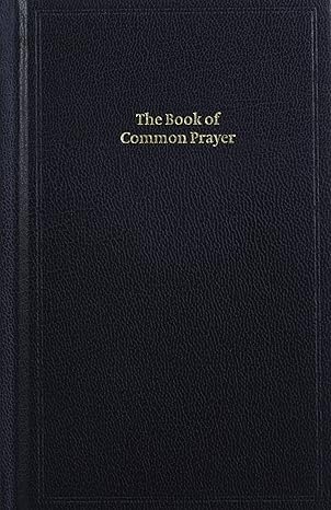 Book of Common Prayer, Black, CP220 Black Imitation Leather Hardback 601B