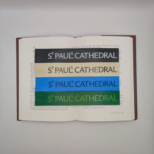 St Paul's Cathedral Leather Bookmark