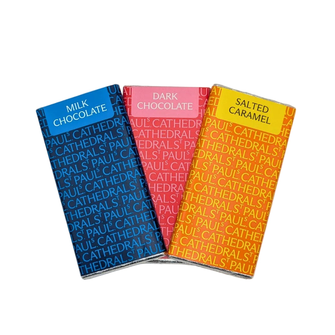 St Paul's Cathedral 60% Cocoa Dark Chocolate Bar | Choc Affair