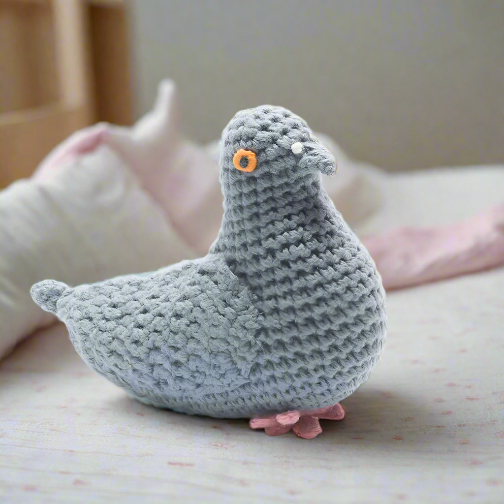 Fair Trade Crochet Pigeon