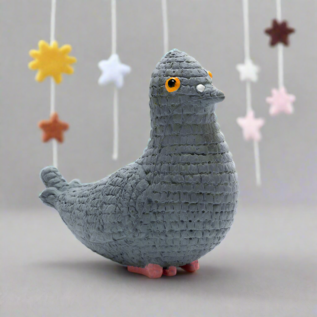 Fair Trade - Rubber Pigeon Toy