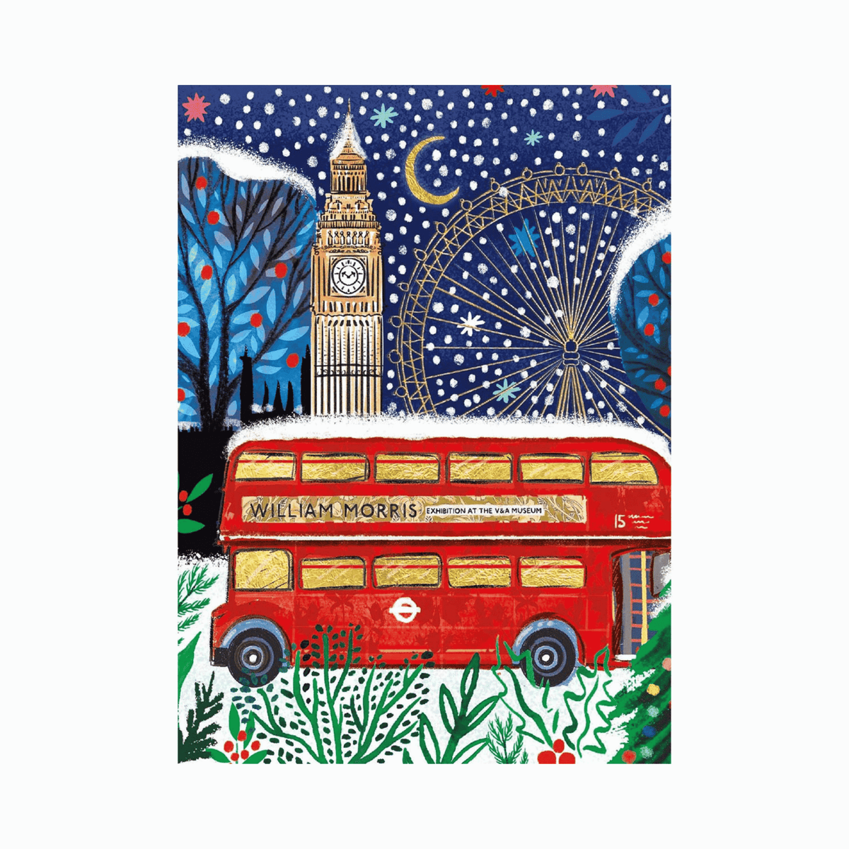 London Snow Christmas Cards – Pack of 8