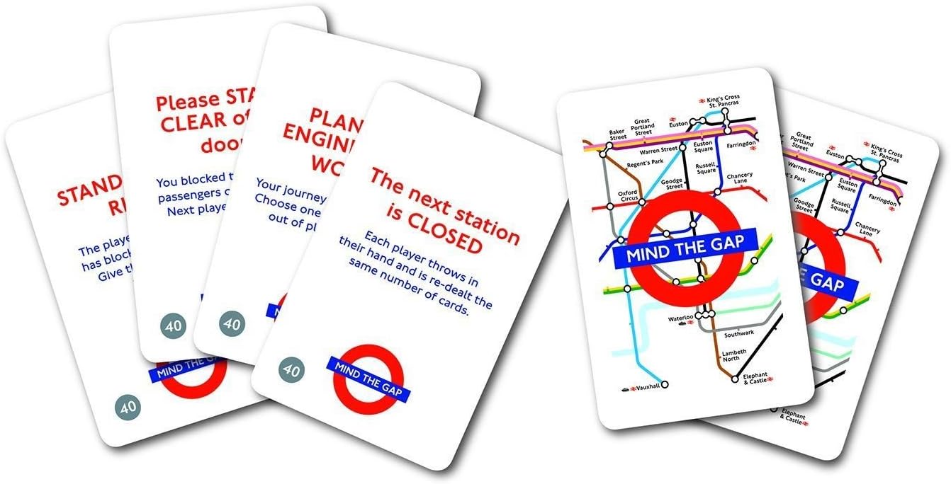 Mind The Gap London Underground Card Game
