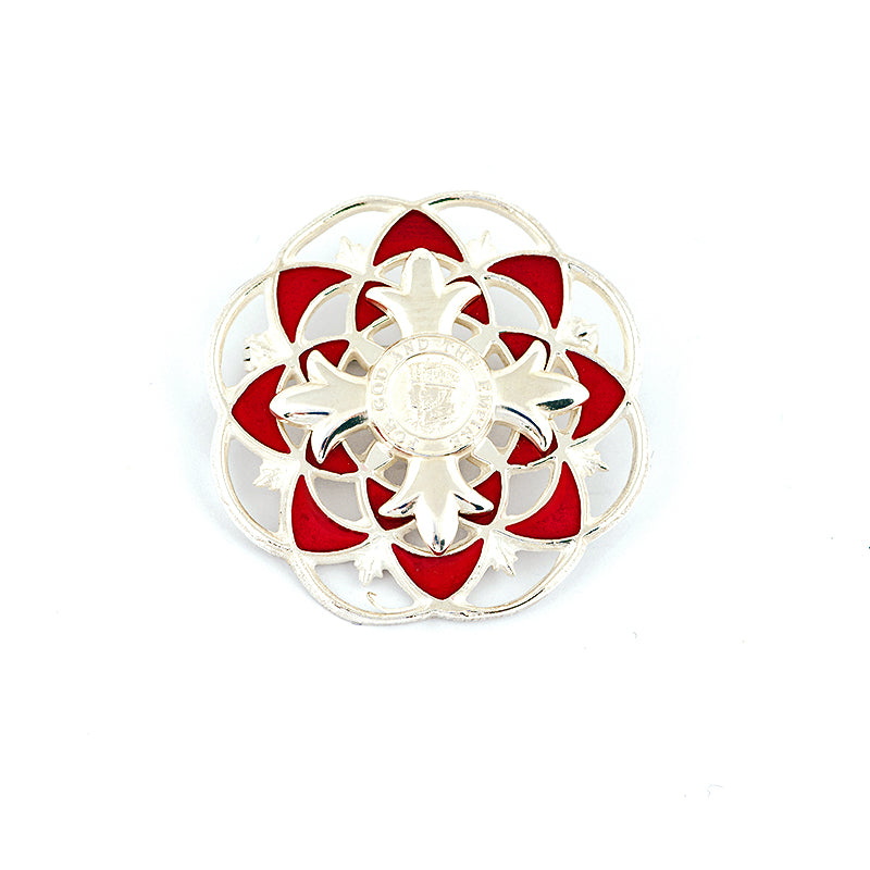 OBE Hallmarked Silver Brooch