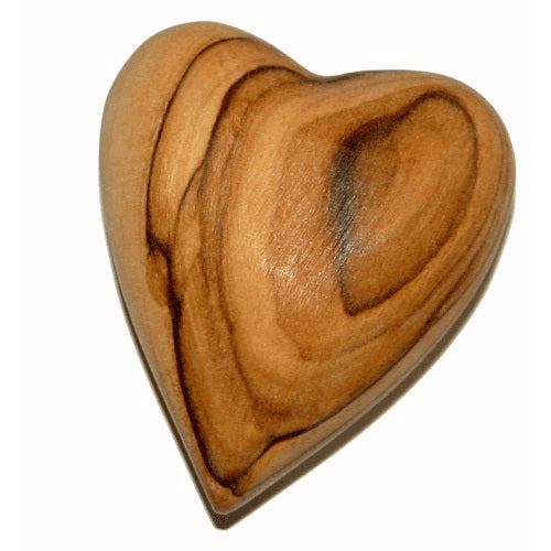 Olive Wood Heart (Fair Trade)