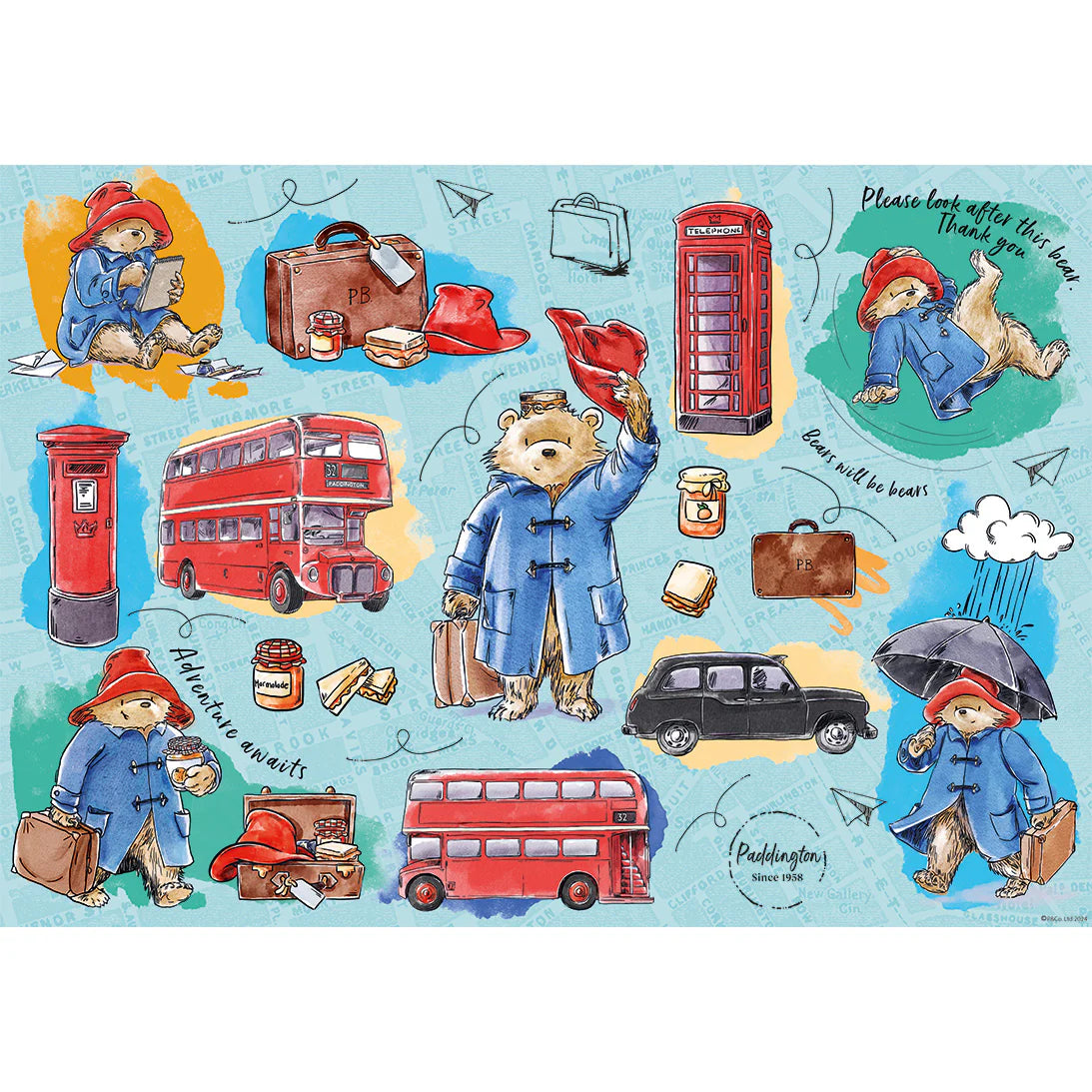 Paddington Bear 500 Piece Jigsaw Puzzle