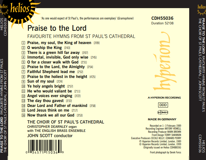 Praise To The Lord