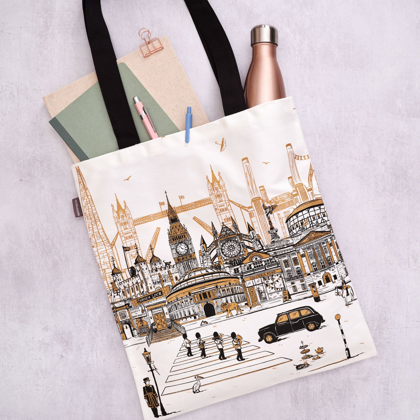 Quintessentially London Canvas Bag