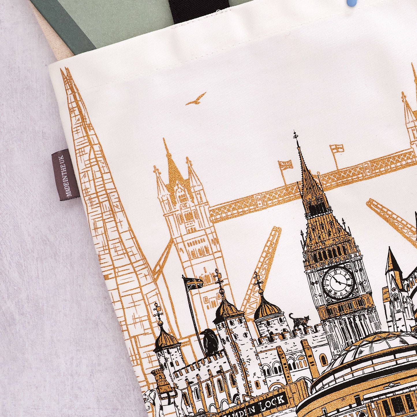 Quintessentially London Canvas Bag