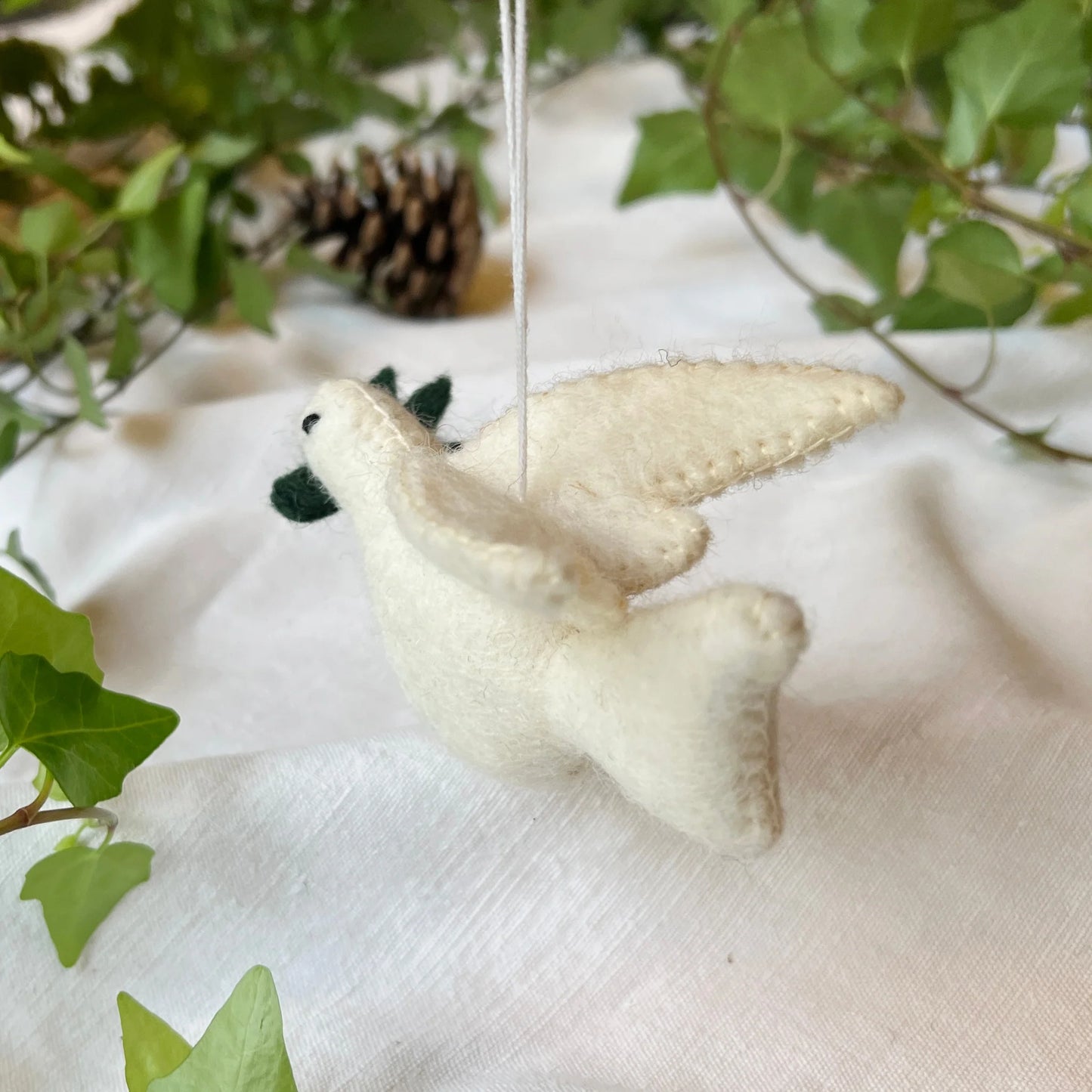 SHAMITA Felt Dove Decoration
