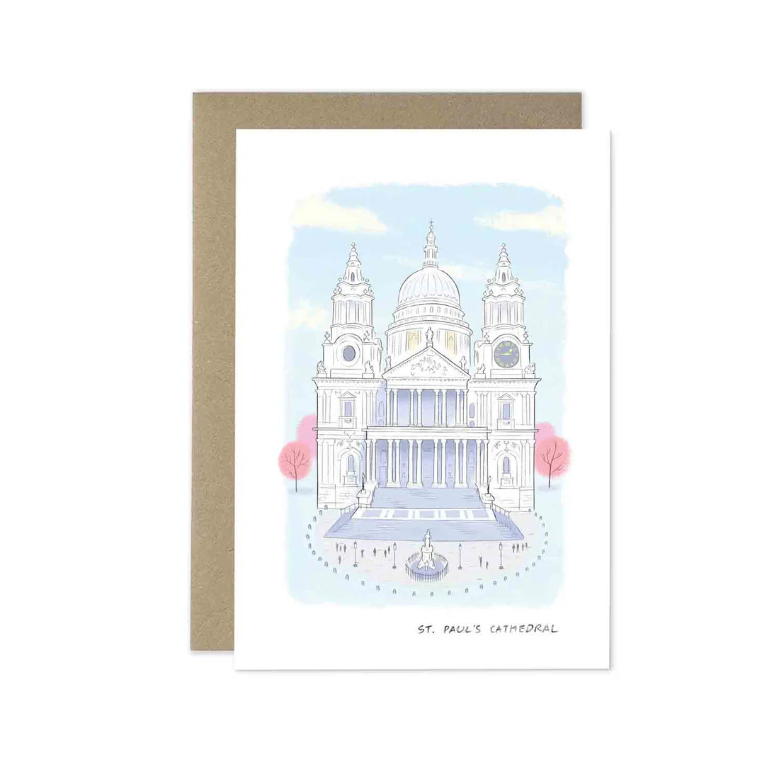 St Paul’s Cathedral, London Greetings Card