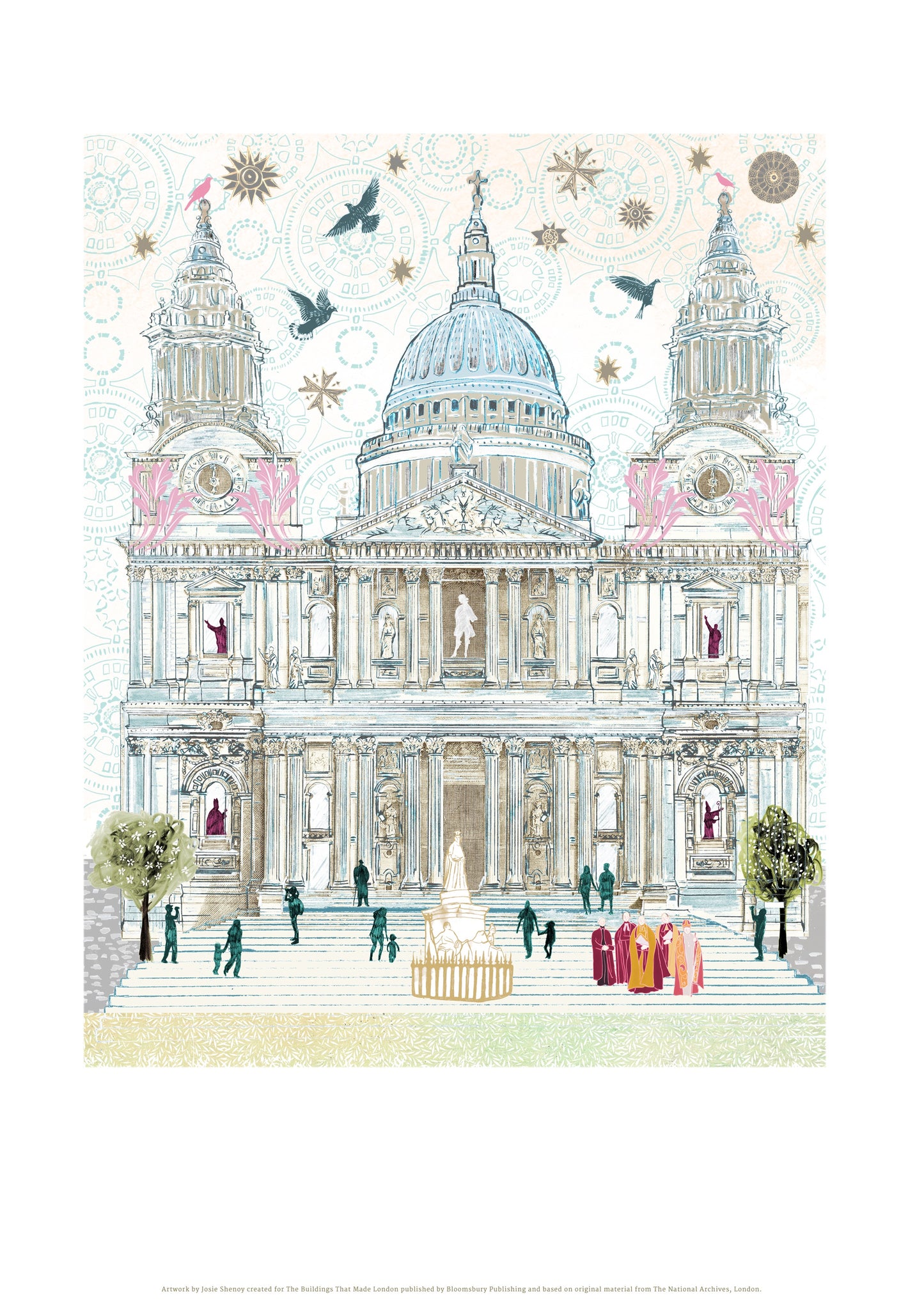 Josie Shenoy - St Paul's (A3 Print)