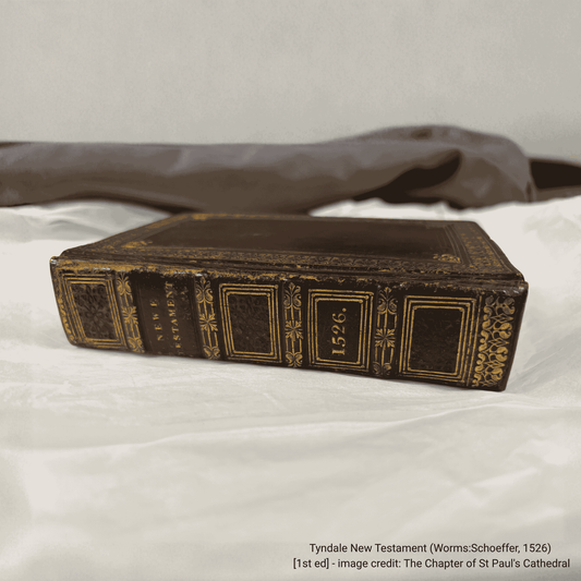 A Dangerous Calling Tyndale Bible Bookmark | William Tyndale Exhibition Exclusive