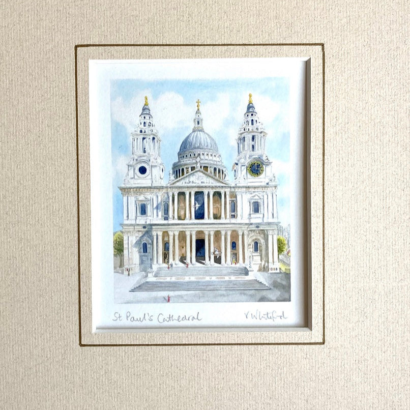 St Paul’s Cathedral – Mounted Print
