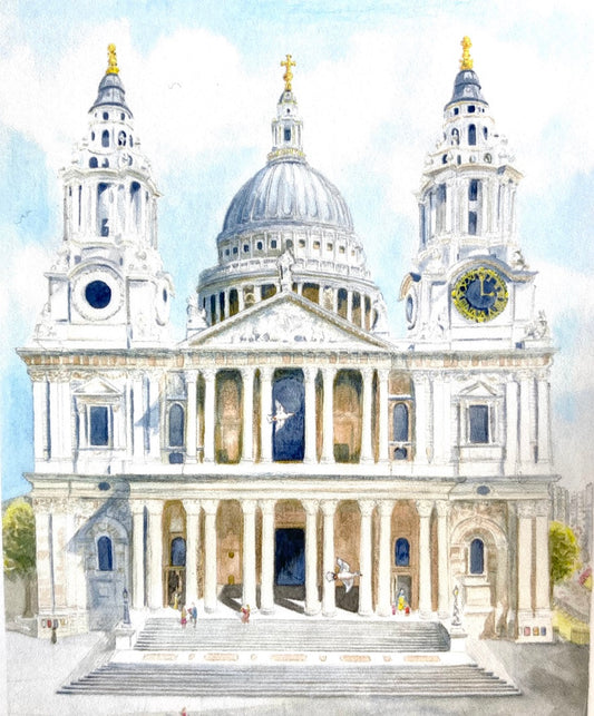 St Paul’s Cathedral – Mounted Print