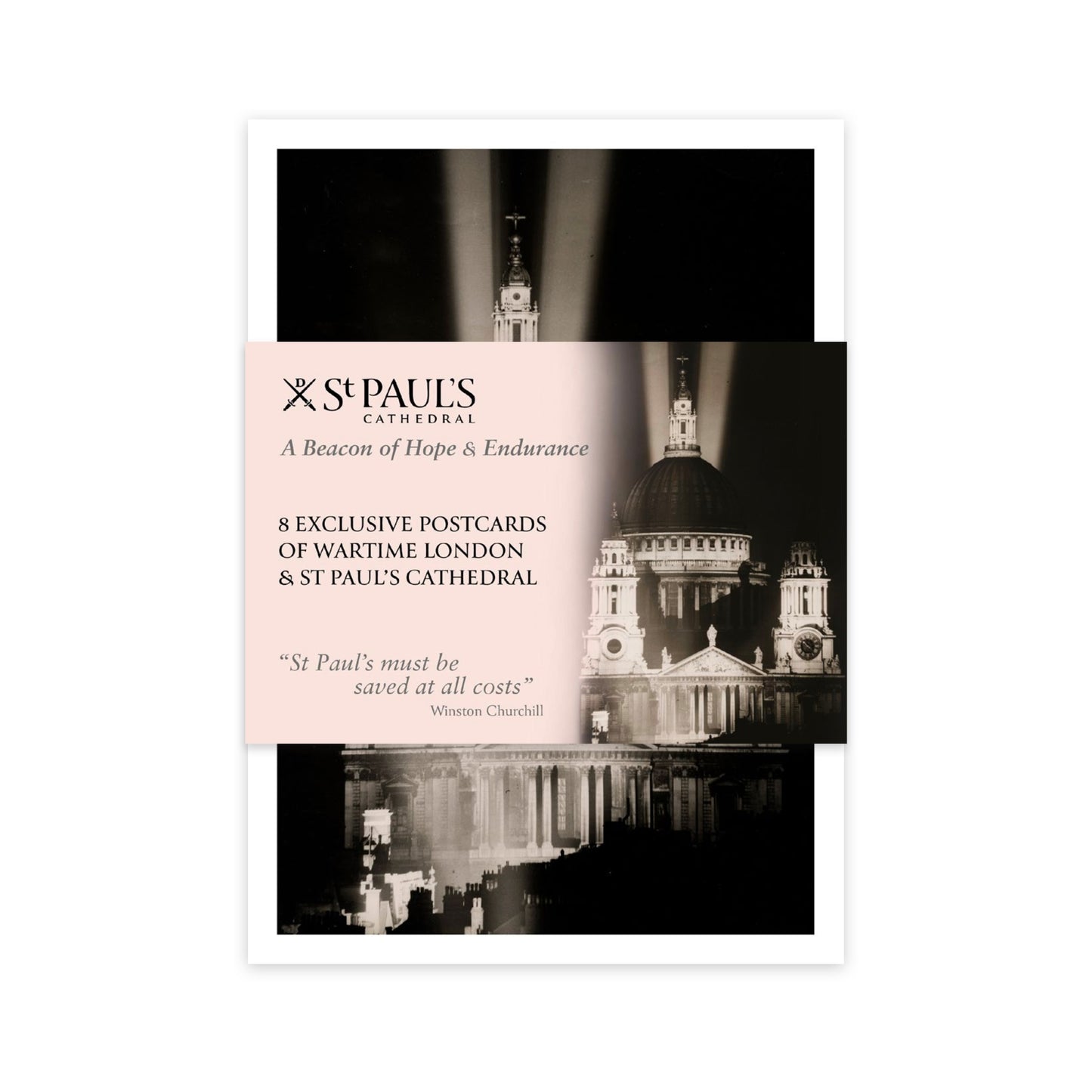 St Paul's Cathedral WWII Postcard Pack (Set of 8)