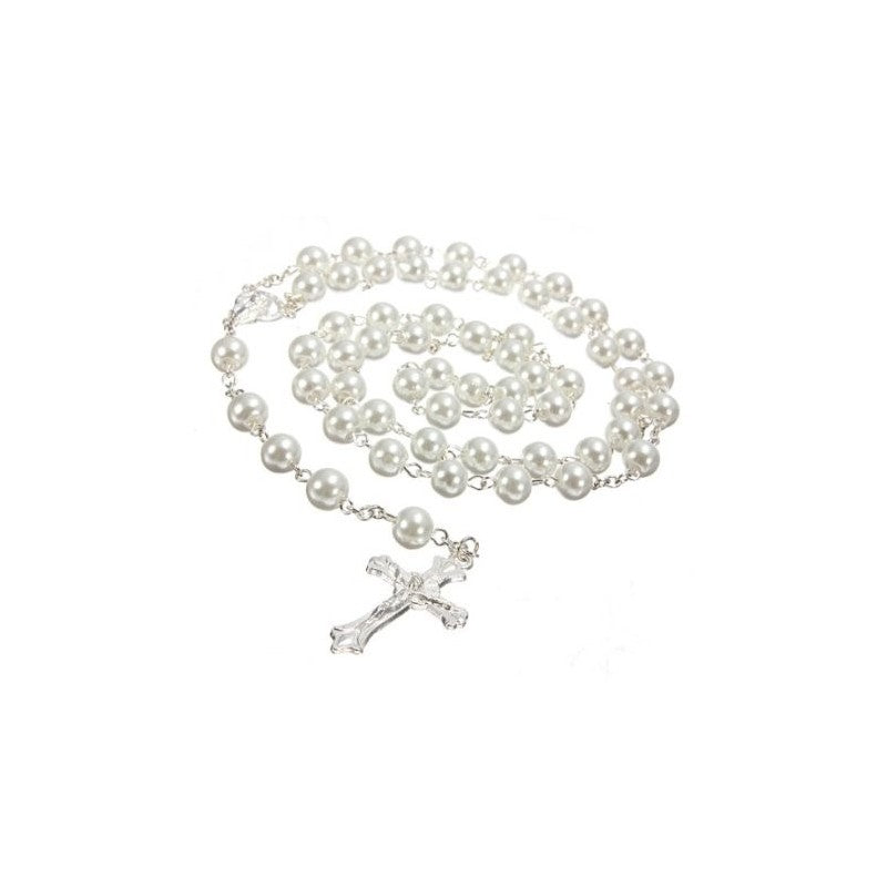 Pearl Bead Rosary