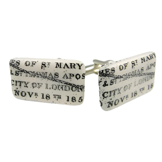 City of London Ceramic Cufflinks