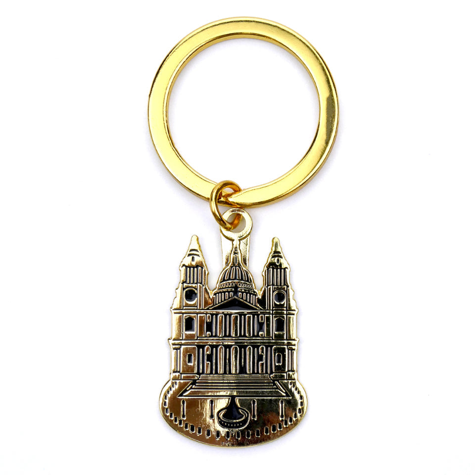 St Paul's West Front Keyring