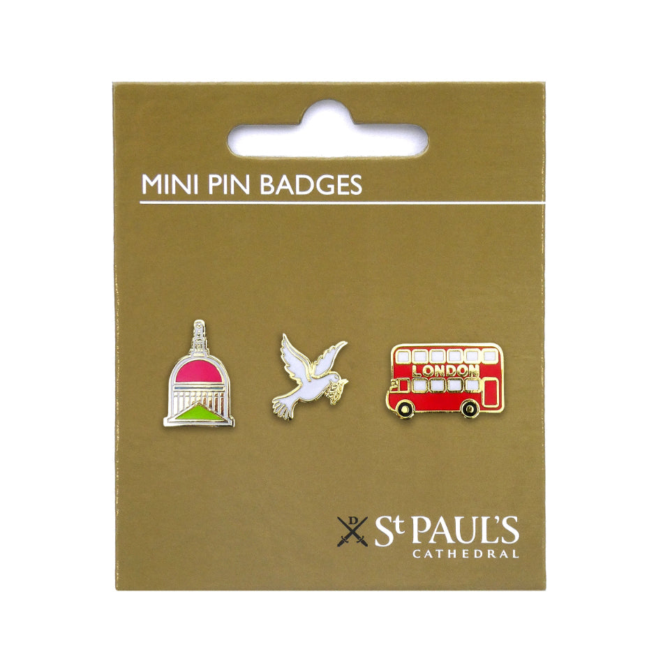 St Paul's Mini Pin Badge Set