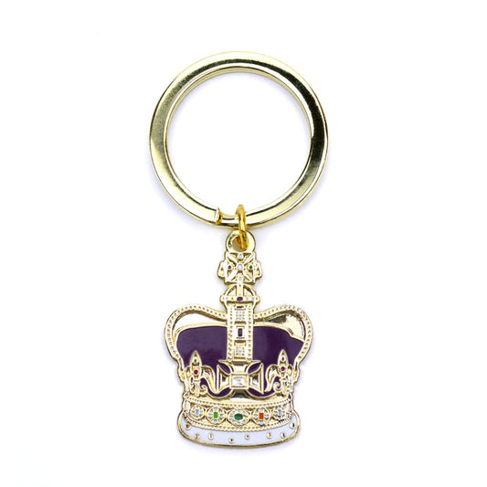2D Crown Keyring