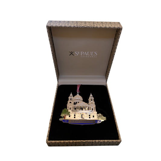 St Paul’s Cathedral 2D Silver Plated Decoration