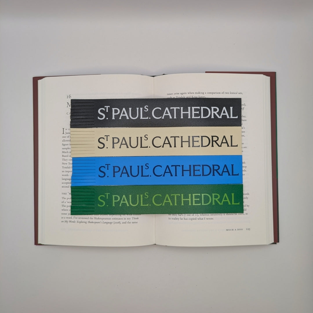 St Paul's Cathedral Leather Bookmark