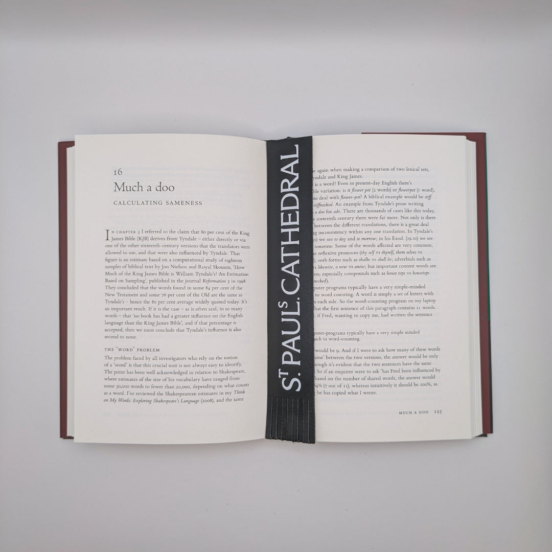 St Paul's Cathedral Leather Bookmark