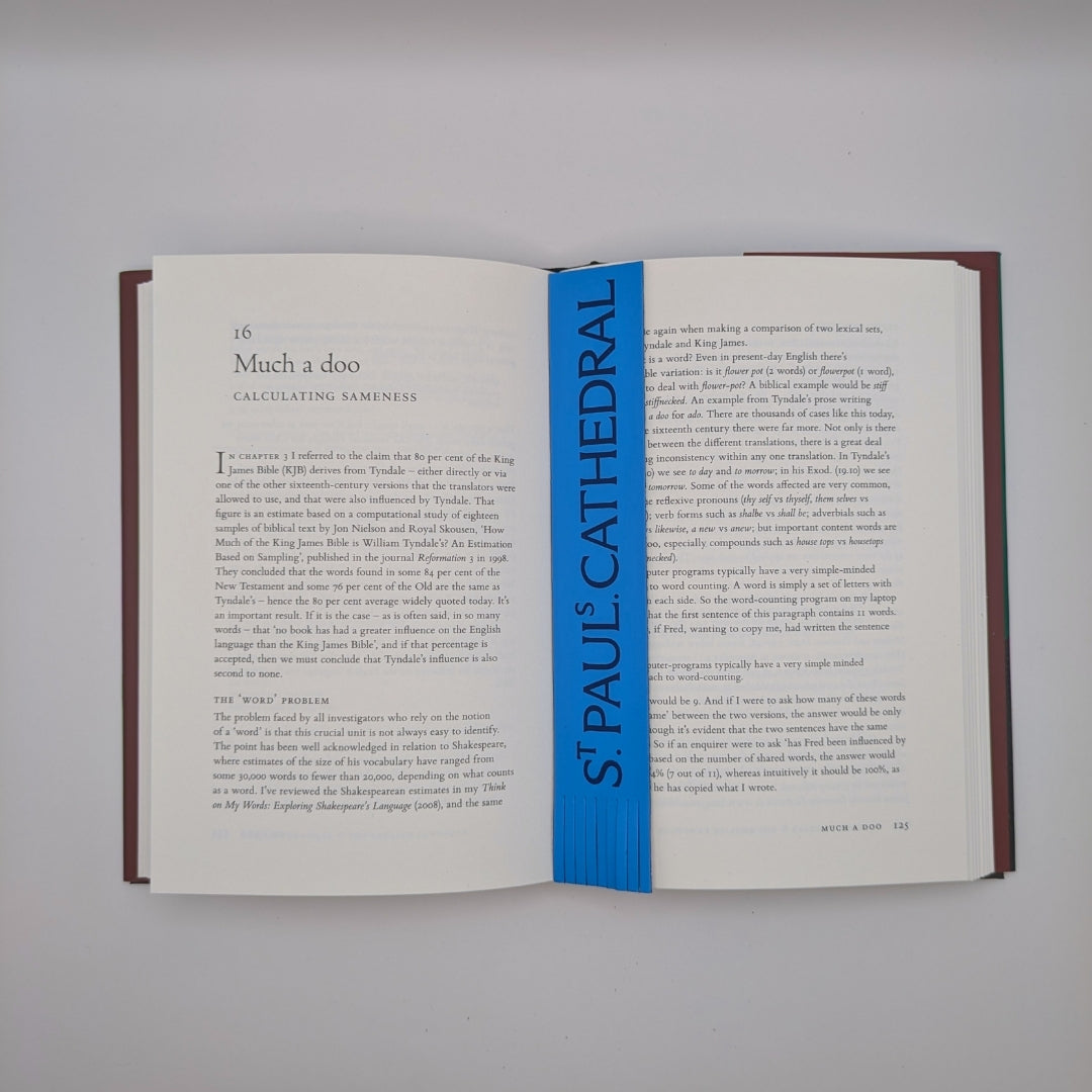 St Paul's Cathedral Leather Bookmark