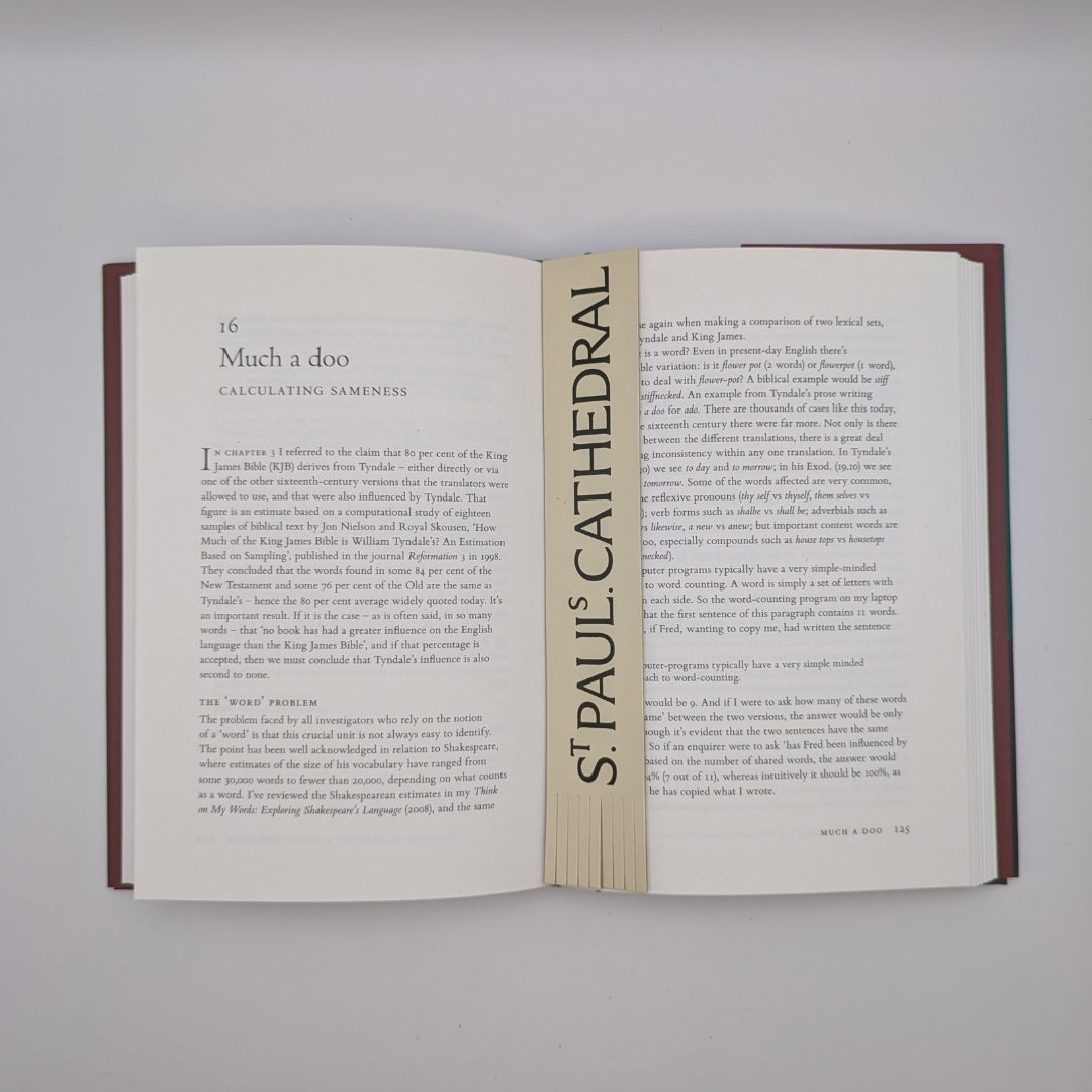 St Paul's Cathedral Leather Bookmark