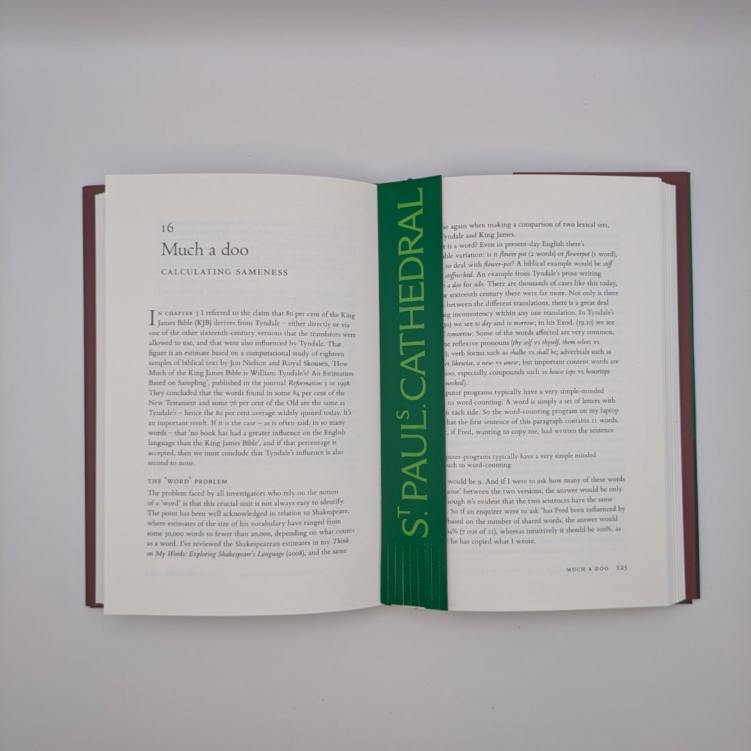 St Paul's Cathedral Leather Bookmark