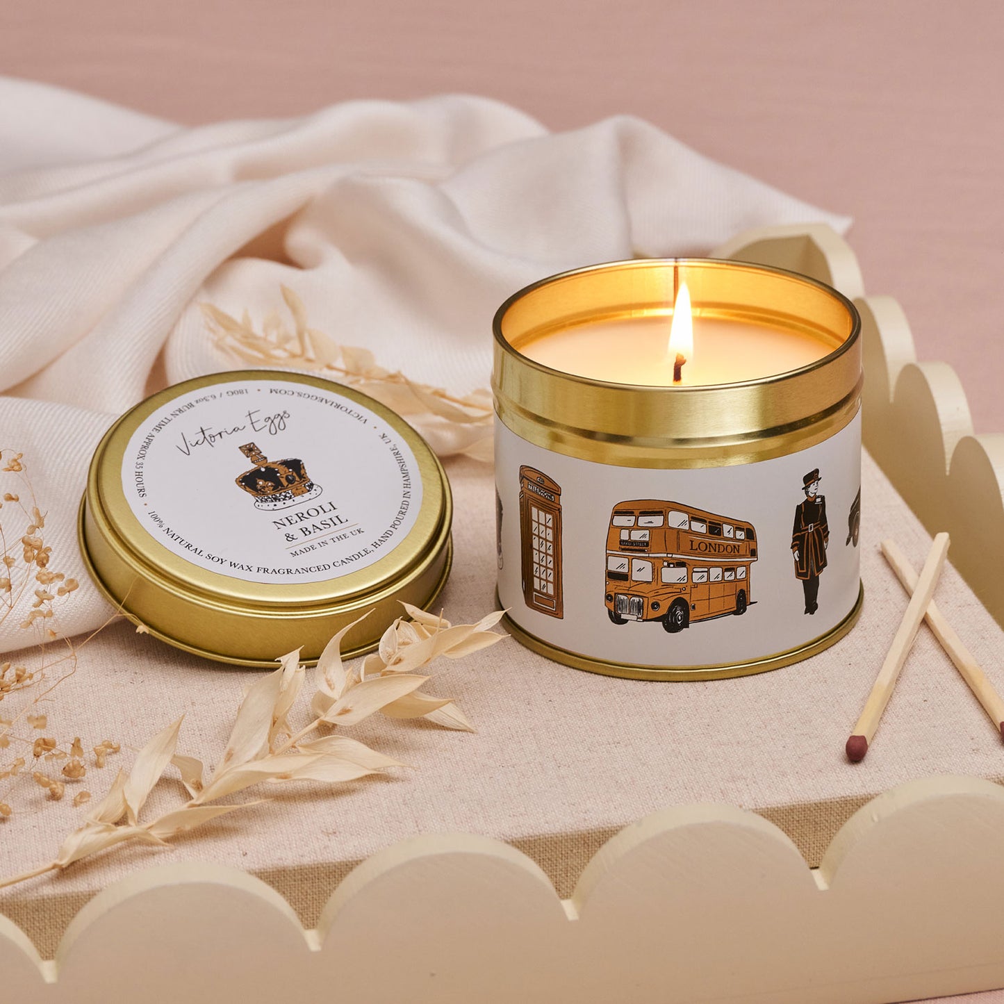 City of London Tin Candle