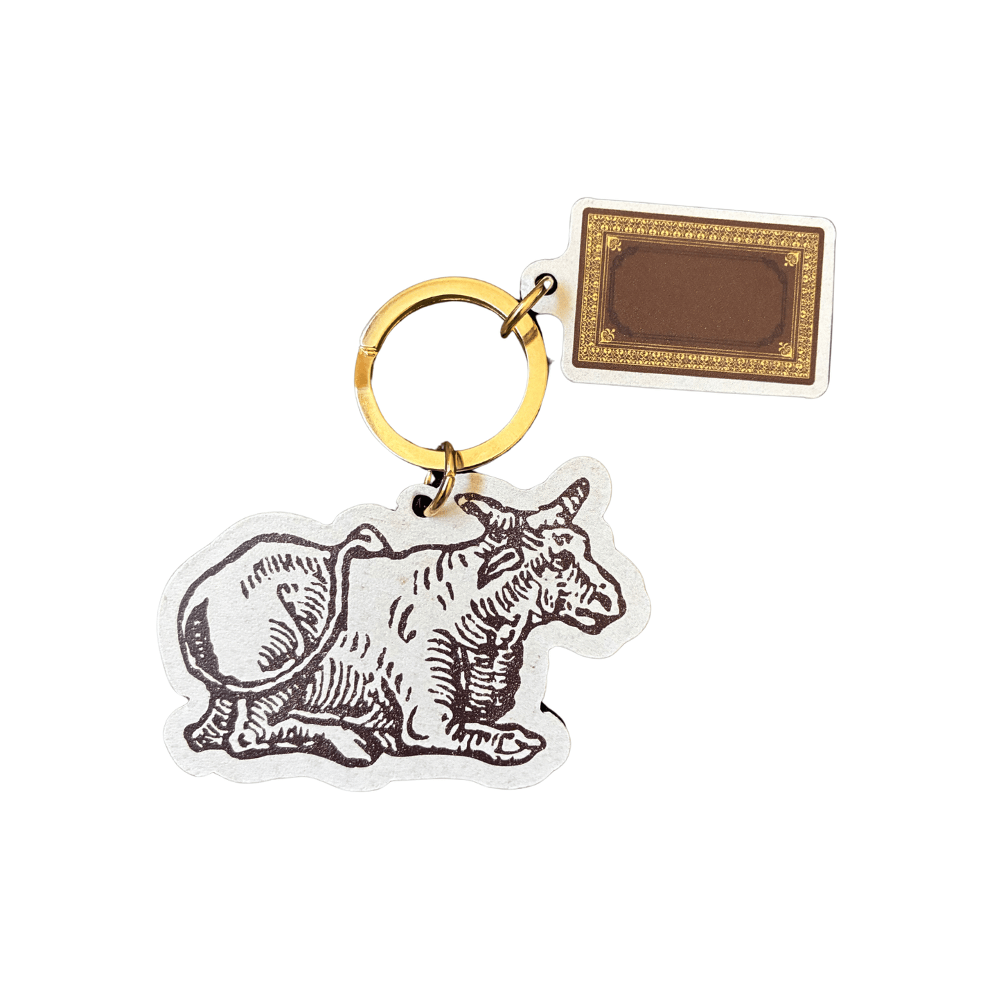A Dangerous Calling Ox Charm Keyfob | William Tyndale Exhibition Exclusive