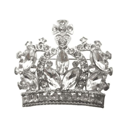 Large Crown Brooch