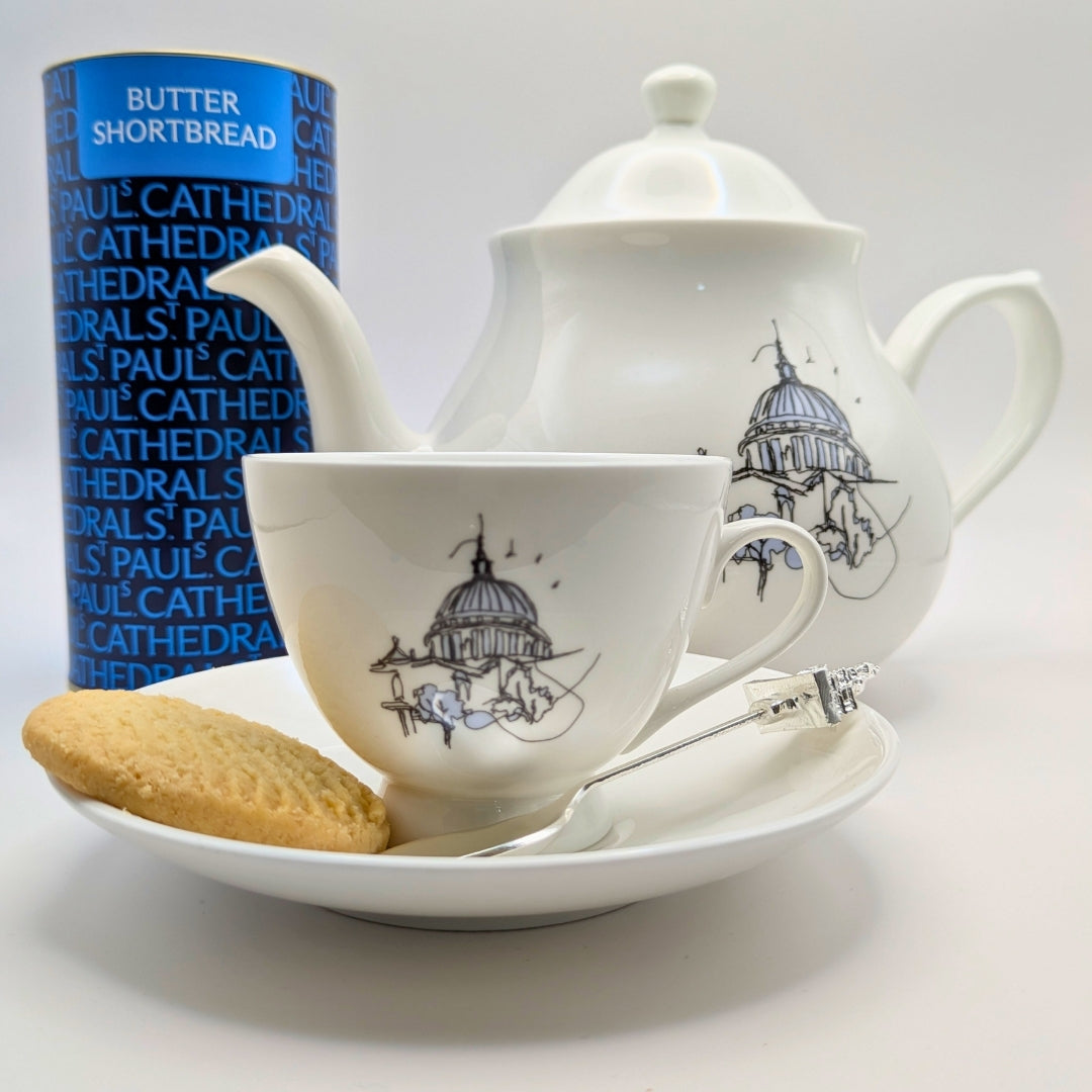 Feed the Birds - Bone China Cup and Saucer