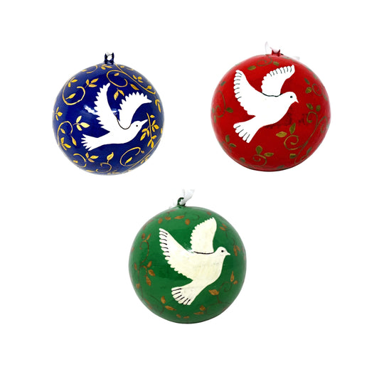 Kashmir Bauble - Dove Design