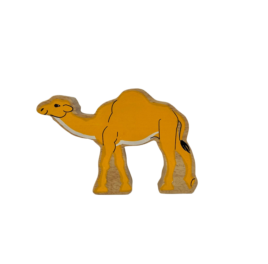 Wooden Yellow Camel