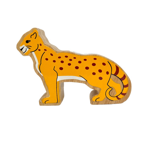 Wooden Yellow Cheetah