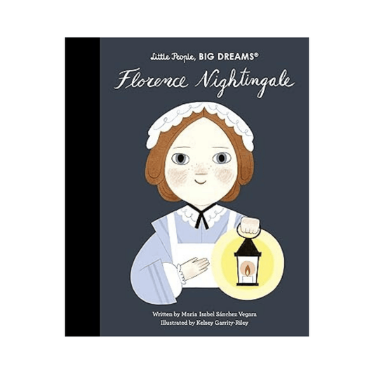 Book cover of 'Little People, BIG DREAMS: Florence Nightingale' on a white background