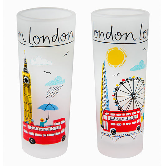Jessica Hogarth - London Frosted Shot Glass